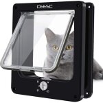 Chatire etanche a verrouillage 4 positions pour petits animaux - installation facile, conception rsistante ...