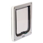 Chati�re verrouillable a 2 voies porta 19, 2x5x20 cm blanc karlie