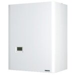 Chaudi�re murale � condensation frisquet hydroconfort visio a4aj20160 50l blanche 14 / 20 kw
