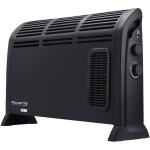 Chauffage �lectrique rowenta vectissimo turbo co3035f1 radiateur noir