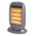 Chauffage halogne oscillant 1600w - warmtech