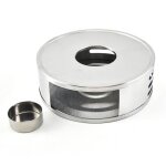 Chauffe - thé en acier creux, support a base ronde, chauffe - bougie, outil chauffant, théière Chauffe - thé en acier creux, support a base ronde, chauffe - bougie, outil chauffant, théière