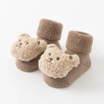 Chaussettes epaisses en coton doux pour - n, chaussettes coordonnantes pour tout - petits, dessin mignon, ...