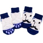 Chaussettes tricotées coordonnantes en coton pour petits chiens, chaussettes mignonnes pour chiots, chaussures ... Chaussettes tricotées coordonnantes en coton pour petits chiens, chaussettes mignonnes pour chiots, chaussures ...