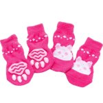Chaussettes tricotées en coton pour petits chiens, chaussettes coordonnantes mignonnes pour chiot, chaussures ... Chaussettes tricotées en coton pour petits chiens, chaussettes coordonnantes mignonnes pour chiot, chaussures ...