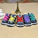 Chaussures antidrapantes en toile pour chien, 4 pices / ensemble, baskets impermables, bottines respirantes ...