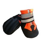 Chaussures pour chiens de compagnie chaussures d'ext�rieur d'automne et d'hiver orange s