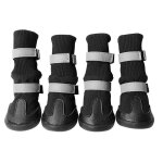 Chaussures imperm�ables antid�rapantes pour chiens, bottes de protection pour grands chiens, r�sistantes ...