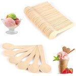 Checarzhn - - no1 - cuillere a glace jetable, cuillère a glace en bois, cuillères a couverts en bois, ... Checarzhn - - no1 - cuillere a glace jetable, cuillère a glace en bois, cuillères a couverts en bois, ...