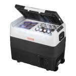 Checarzhn - - no1 - glacire electrique portable de 55 l rfrigrateur de voiture portable 12 / 24 v ...