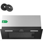 Checarzhn - - no1 - hotte aspirante encastrable 60 cm classe a + + + 650 m / h, hotte compacte encastre ...