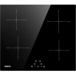 Checarzhn - - no1 - plaque a induction encastrable cabbih4 6000w - 9 niveaux de puissance - 4 feux - ...