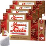 Checarzhn - - no1 - yunnan zouji - th au ginseng ¿ vitalisant - 100 sachets (5x20) - 200g - origine ...