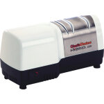 Chef'schoice hybrid diamond hone 220 aiguiseur couteau electrique noir, acier inoxydable et blanc