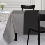 Chemin de table 40x160 cm venise noir, par soleil d'ocre