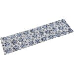 Chemin de table - aveiro - polyester - multicolore - 44, 5 x 154 cm