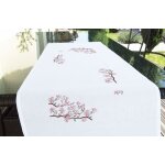 Chemin de table brodelia 40x100