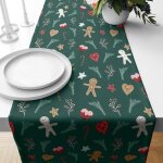 Chemin de table en coton no�l
