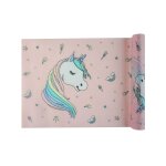 Chemin de table intiss� licorne 5 m x 30 cm