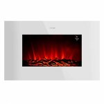 Chemine murale lectrique dcorative cecotec readywarm 3590 flames connected blanc 1000 - 2000 w