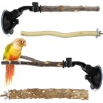Chenquansarl - lot de 4 perchoirs en bois perchoirs naturels, perchoir en bois naturel, jouets pour cage ... Chenquansarl - lot de 4 perchoirs en bois perchoirs naturels, perchoir en bois naturel, jouets pour cage ...