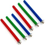 Chenquansarl - 6pz 1. 5 cm x 20 cm long perchoirs pour petits o aux pour perruches canaries, petit perroquet ... Chenquansarl - 6pz 1. 5 cm x 20 cm long perchoirs pour petits o aux pour perruches canaries, petit perroquet ...