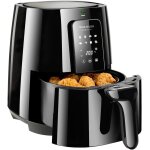 Chenquansarl - air fry digital - friteuse electrique sans huile 1300w, 4l friteuse a air chaud, 8 programmes, ...