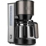 Chenquansarl - bxco870e - cafetire filtre 870 w, 12 tasses, verseuse en verre, rservoir 1, 25 l, filtre ...