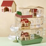Chenquansarl - cage pour hamsters en acrylique 17 - en - 1, incluant tous les accessoires, habitat pour ... Chenquansarl - cage pour hamsters en acrylique 17 - en - 1, incluant tous les accessoires, habitat pour ...