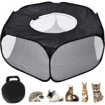 Chenquansarl - cage pour petits animaux, portable cage hamster, parc pliable lapin cage cochon d'inde, ...