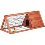 Chenquansarl - clapier a lapin, maison, enclos, 2 portes, hlp env. 41x110x49 cm, petite cage rongeurs, ... Chenquansarl - clapier a lapin, maison, enclos, 2 portes, hlp env. 41x110x49 cm, petite cage rongeurs, ...