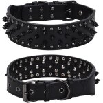 Chenquansarl - collier rivet pour animaux de compagnie, grand chien punk vent collier collier de chien ... Chenquansarl - collier rivet pour animaux de compagnie, grand chien punk vent collier collier de chien ...