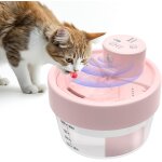 Chenquansarl - fontaine a eau chat sans fil avec dtecteur de movement, 1l fontaine a eau pour chat 2200mah ...