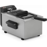 Chenquansarl - friteuse a huile, 3l, zone froide, thermostat rglable 190c, pices lavables, fentre, ...