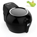Chenquansarl - friteuse sans huile 1. 2kg 1350w - yy3825fb, noir