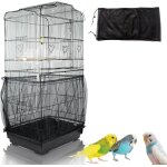 Chenquansarl - housse de cage a o aux rglable, cordon de serrage universel pour perroquets, nourriture ...