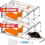 Chenquansarl - pige a souris / pige a rat / pige rat / rutilisable / avec de nettoyage / fournit ...
