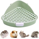 Chenquansarl - toilettes pour petits animaux avec crochet, triangulaire, anti - pulvrisation, petit ...