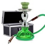 Chicha verte 23 cm et caisse de rangement
