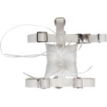 Chicslick - cere harnais pour chien porte - alliances, harnais en h avec coussin porte - alliances, rglable, ...