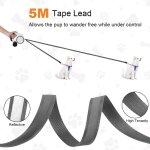 Chicslick - laisse chien rétractable, 5 m laisse chien enrouleur avec lampe de poche led, support sac ... Chicslick - laisse chien rétractable, 5 m laisse chien enrouleur avec lampe de poche led, support sac ...