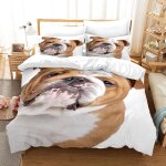 Chien animaux house de couette + x taies d'oreiller xcm housse de couette personne enfant microfibre ...