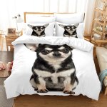 Chien animaux housse couette enfant doux confortable microfibre parures de lit x cm housse de couette ...