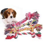 Chien de compagnie corde a mâcher double noeud chiot jouet durable dents propres corde tressée animal ... Chien de compagnie corde a mâcher double noeud chiot jouet durable dents propres corde tressée animal ...