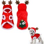 No�l pour chien v�tements, manteau pour chien, (xl) petits chiens costume, costume de no�l chien, animaux ...