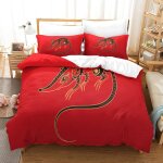 Chinese zodiac mouse parure de lit housse de couette en microfibre douce avec sens d'impression d pour ...