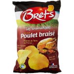 Chips bret's ondulées saveur poulet braisé 125 g Chips bret's ondulées saveur poulet braisé 125 g