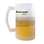 Chope beau - papa avis recommandation belle - fille verre a bi�re pinte f�te des p�res cadeau anniversaire ...