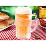 La chope bire rfrigrante xxl 650 ml transparent shooter insolite recipient fete