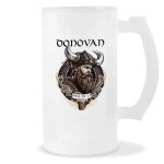 Chope de bi�re donovan design viking verre a bi�re pinte cadeau ap�ro humour alcool pour amateur de bi�re ...